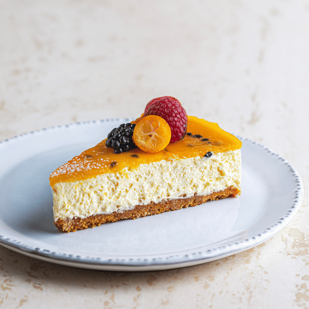 Ostekake pasjonsfrukt