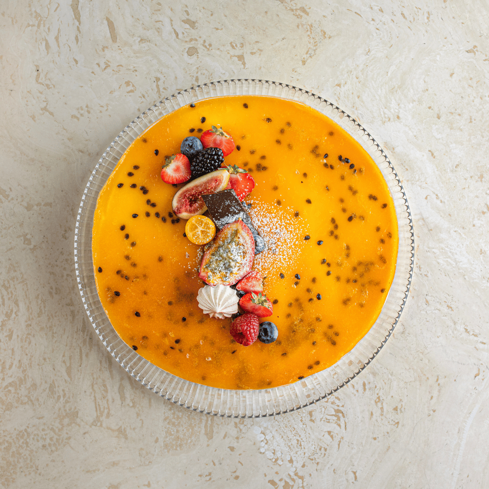 Ostekake pasjonsfrukt