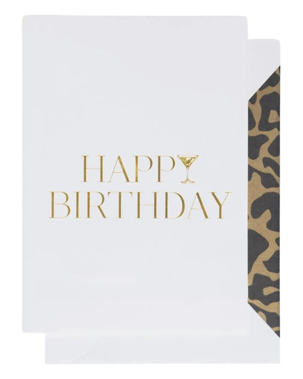 «Happy Birthday Cocktail» - Kort