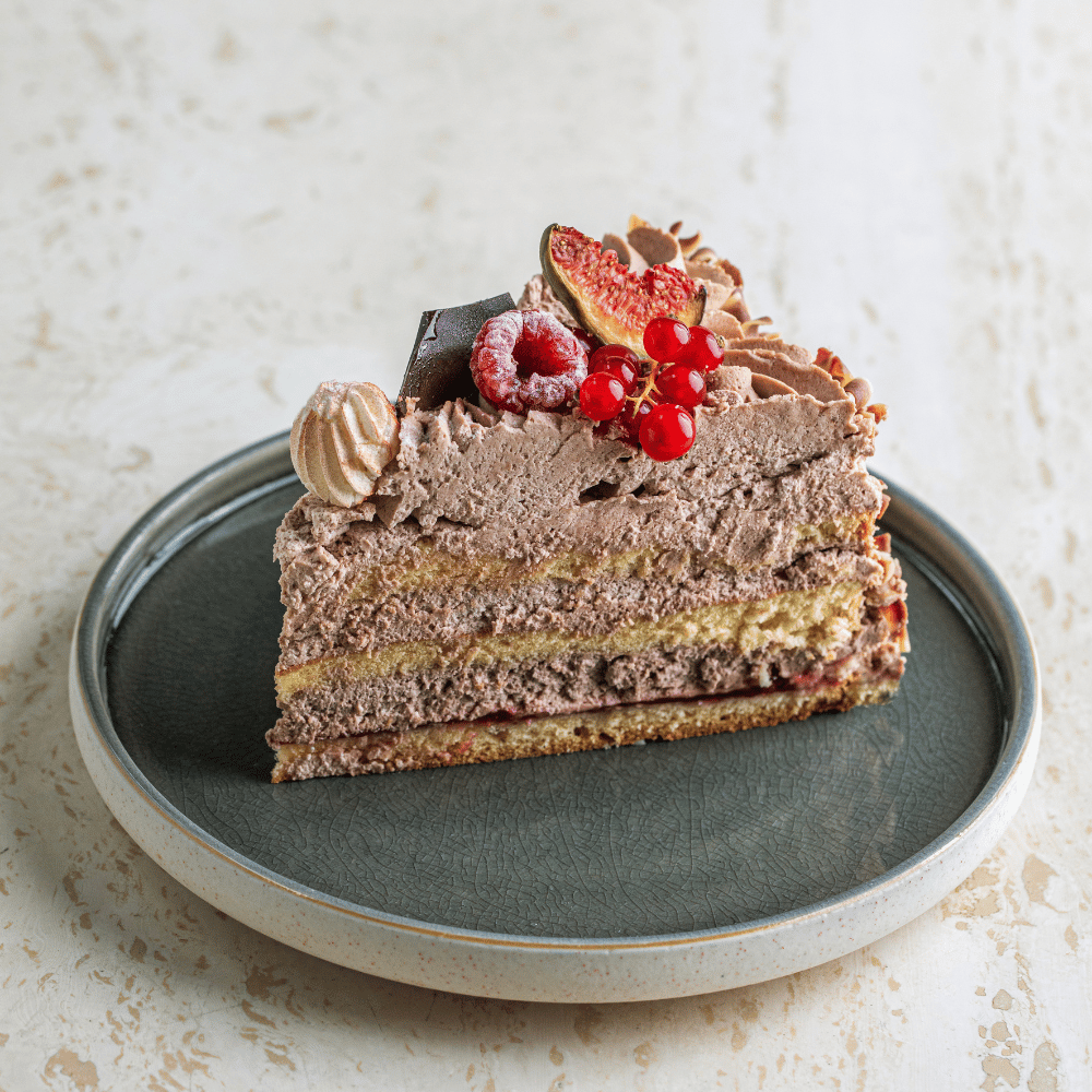 Lys sjokoladekremkake