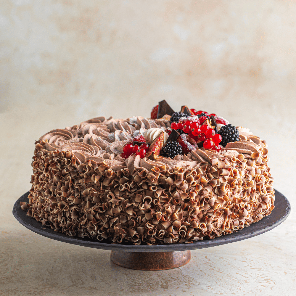 Lys sjokoladekremkake